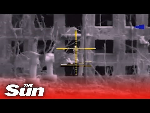 Ukrainian sniper takes out Russian troops in Bakhmut with precision