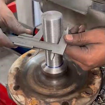 Striking Process // Ingenious Method Turns Two Broken Axles into One #shorts