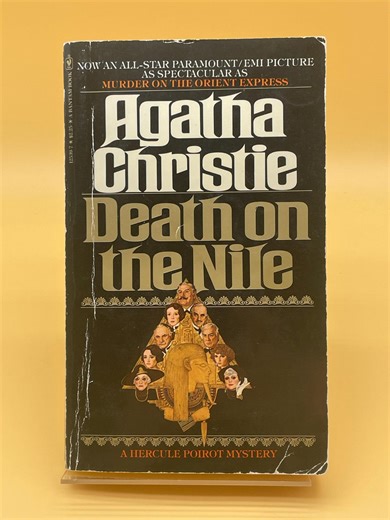 Death on the Nile by Agatha Christie, 1978 - Etsy UK