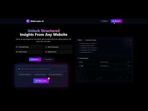 AI-Based Recursive Web Crawler – Search ANY URL or Query & Scrape Everything