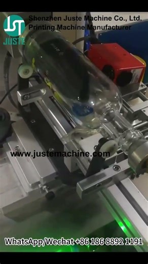 How To Use Multicolor Screen Printing Machine For Glass Bottle#screenprint #screenprinting