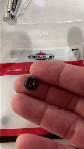 Toro Timemaster Problem - Starter Cover Fixed - 793481 Briggs and Stratton Nut