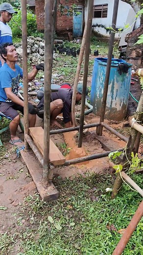 Making a borehole #Borewell | Syafi Gokil