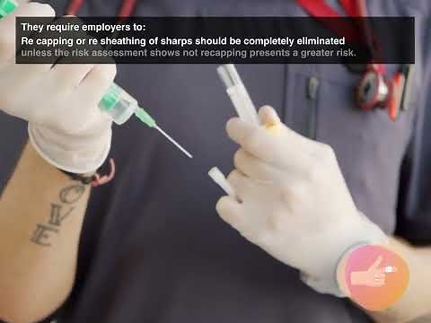 The Sharp Instruments in Healthcare Regulations 2013