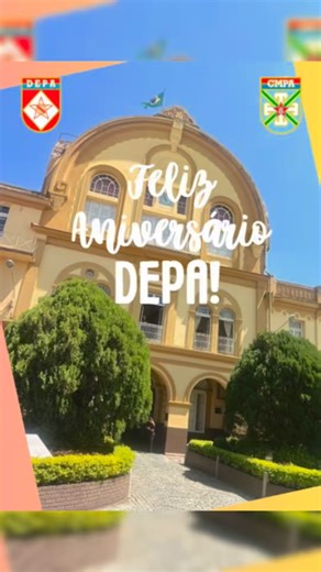 CMPA (Oficial) on Instagram: "Hoje é dia de celebrar o 53º aniversário da DEPA. O Colégio Militar de Porto Alegre parabeniza essa instituição que, desde 7 de fevereiro de 1973, é referência na educação militar brasileira e base do Sistema Colégio Militar do Brasil, do qual o CMPA tem orgulho de fazer parte. Uma trajetória construída com valores, compromisso e dedicação à formação de gerações. Parabéns, DEPA!"