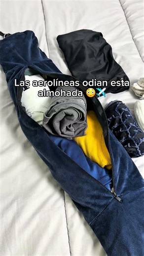 🛫❗️Comenta VIAJE si necesitas una almohada como las nuestras para tus viajes #viaje #equipaje
