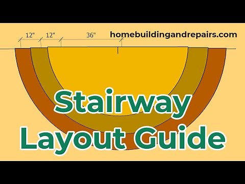 How to Lay Out a Semi-Circle Stairway For Deck And Landing Steps
