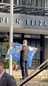 Changing the Union Jack flag for the United Nations flag #unionjack #UnitedNations #london #unitednstionssummit | Marks London reels