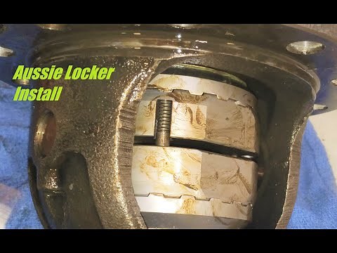 Aussie Locker install in a Jeep JK rear Dana 44