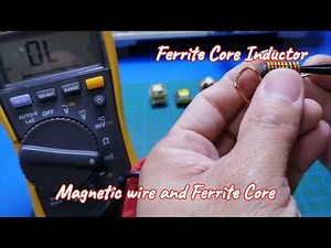 How to check and identify Inductor or choke coil. ( inductors familiarization)