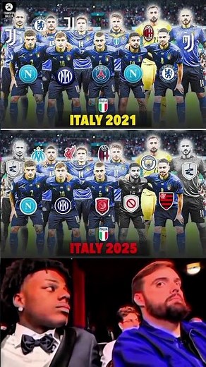 Italy National Team Evolution 2021–2025 🇮🇹🔥 Big Changes!