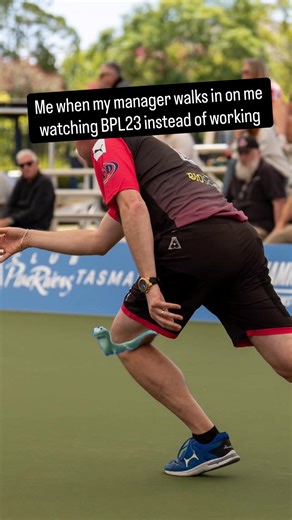 🤣 We’re sure all managers will let it slide! | Bowls Australia