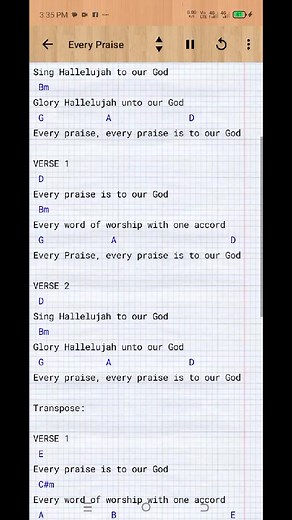 Every Praise Is to Our God Guitar Chords & Lyrics Tutorial