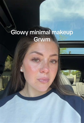 Glowy Minimal Makeup GRWM with Luxury Brands