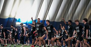 Gridiron Academy one day camp top performers