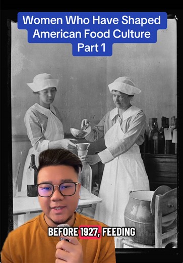 American food culture has been heavily inspired by Women entrepreneurs and inventors and we’re highlighting those women in this series! Have any more suggestions? #womenshistorymonth#greenscreen