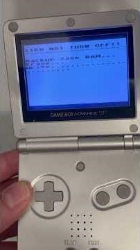 Adding Nintendo Gameboy Games (Roms) to your Gameboy Advance SP #nintendo #gameboyadvance #gameboy