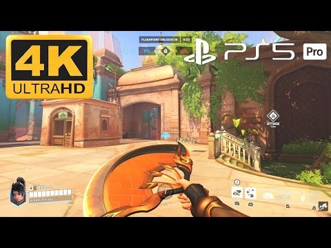 Overwatch (Anran New Hero) | PS5 Pro Gameplay (4K 60FPS)