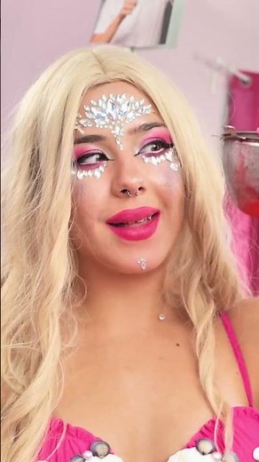 From Blonde to BOLD! 🧜‍♀️ Epic Mermaid Hair Transformation! 💖