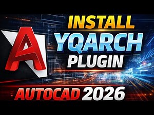 YQArch Plugin Installation Problem in AutoCAD FIXED !
