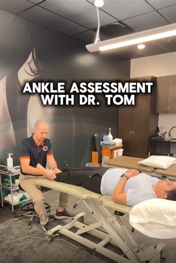 Got ankle pain or stiffness? 👣 Here’s how Dr. Tom breaks down an ankle assessment — from mobility testing to joint mobilizations that help improve motion and reduce pain. Whether it’s from sports, rolling your ankle, or chronic tightness… 👉 Proper assessment = faster recovery and better long-term outcomes. At our Oakbrook location, Dr. Tom specializes in: 🏋️‍♂️ Orthopedic & sports injuries 🦶 Foot/ankle mechanics 🌀 Vestibular & balance therapy 🧠 Concussion care Need help with ankle pain? 👉