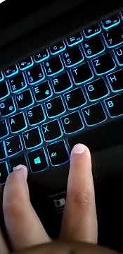 Eine Lenovo Tastatur zum leuchten bringen