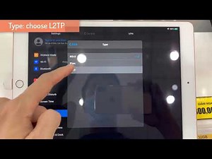 How To Setup VPN profile on Ipad 8 (iOS 14.6)