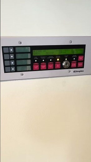 Fire Alarm Annunciator Beeping #firealarms #panel #electrical #safety #fire