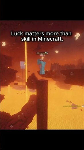 Luck Matters More Than Skill in Minecraft...