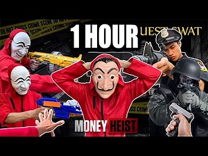 MONEY HEIST vs POLICE [1 Hour] (BELLA CIAO REMIX) 5.0 | Epic Parkour POV Chase