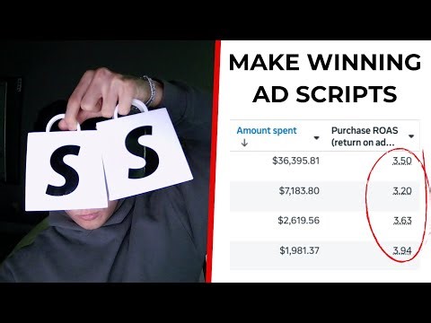 how i make winning ad scripts for any dropshipping product