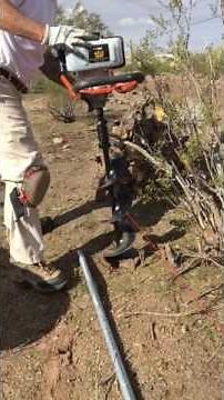 Chain Link Fence Post Installation How to - Part 1 - Preparing footer