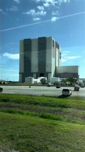 NASA Kennedy space Center assembly building #nasa #kennedyspacecenter #artemis2 #artemis #shorts