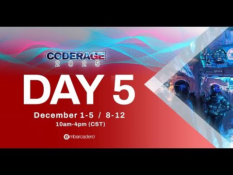 CodeRage 2025 with Ian Barker | Day 5