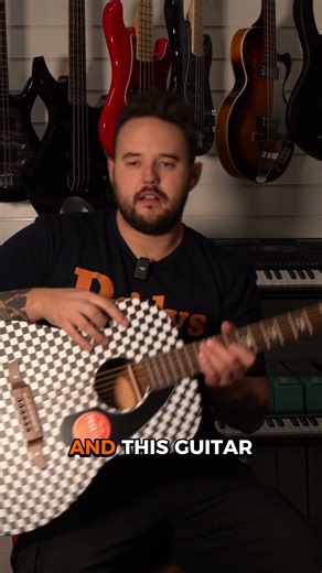 #fender Tim Armstrong Hellcat Signature #acousticguitar - Checkerboard