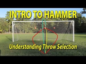 Intro To Ultimate Frisbee Hammer: Throw Selection