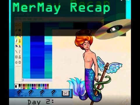 MerMay 2025 Recap - Art Challenge - Mermaids - Digital Illustration