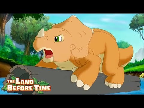 The Great Log-Running Game | The Land Before Time | Kids Cartoon