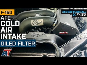 2021-2023 3.5L EcoBoost F-150 AFE Rapid Induction Cold Air Intake Review & Install