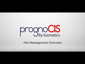 PrognoCIS Pain Management Overview