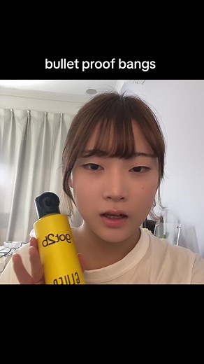 Achieve Bulletproof Bangs with Got2b Hairspray