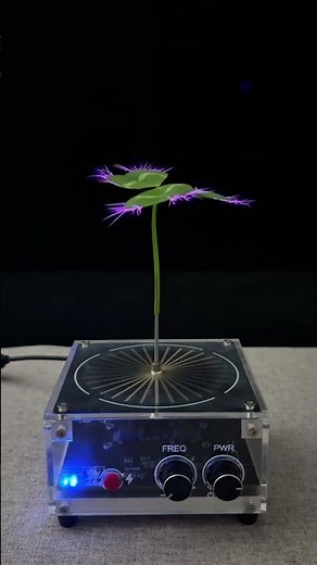 How to Use a Tesla Coil to Rapidly Dehydrate Plants