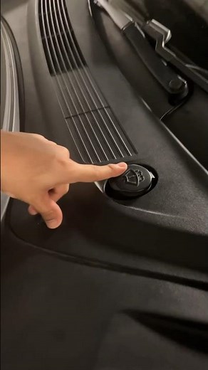 Tesla Model 3 windshield wiper fluid refill #tesla #teslamodel3 #teslas #teslafix #model3