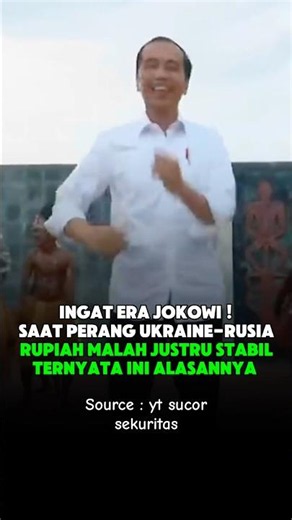 Remember the Jokowi era? The Rupiah didn't waver even a bit because of this🥶 #sucorsekuritas #ber...