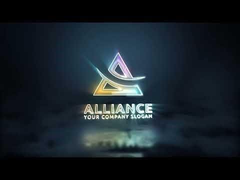 ✨Gradient Logo Animation – Smooth 3D Intro – E216