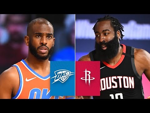 Oklahoma City Thunder vs. Houston Rockets [GAME 1 HIGHLIGHTS] | 2020 NBA Playoffs