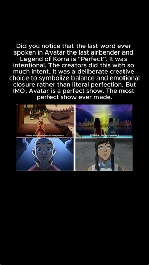 Avatar Didn't End With 'Perfect' By Chance #shorts #avatarthelastairbender