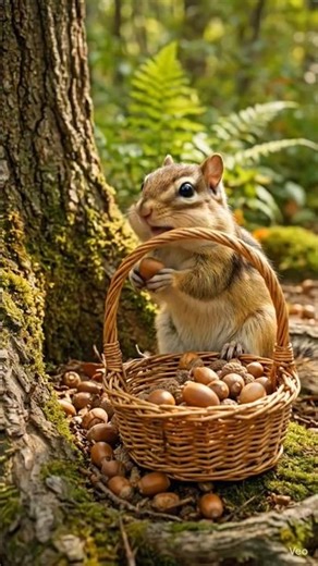 Chiku aur Naughty Bandar 🐒😂 | Funny Chipmunk Story #shorts