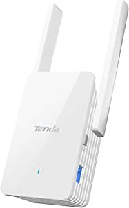 Tenda WiFi 6 Extender, AX1800 Amplifier Repeater, Gigabit Port, Dual Band 1201 Mbps on 5GHz and 574 Mbps on 2.4 GHz, 2*5dBi Antennas, Access Point Mode, Smart LED Indicator, Easy Configuration (A27)