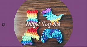 Watch Fidget Toy Pack on Amazon Live
